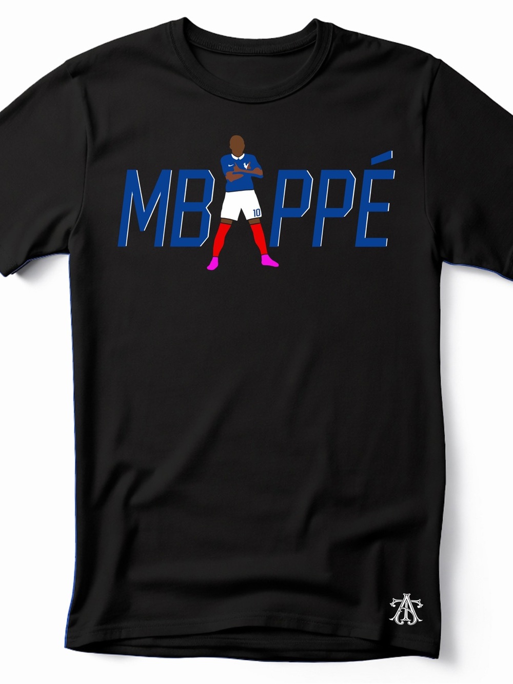 Mbappe, France style World Cup T-Shirt. Adult & youth sizes